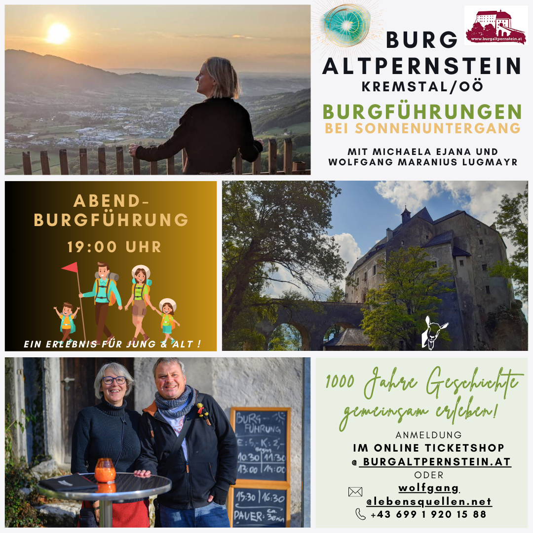 Abend Burg Führung